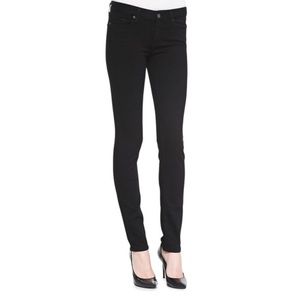 Paige Skyline Skinny Black Denim